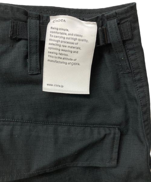 CIOTA（シオタ）CIOTA (シオタ) JUNGLE FATIGUE PANTS ブラック サイズ:4の古着・服飾アイテム