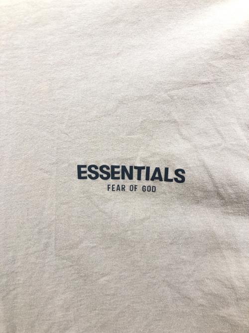 Fear Of God（フィア・オブ・ゴッド）Fear Of God (フィア・オブ・ゴッド) ESSENTIALS ロングスリーブカットソー ベージュ サイズ:Mの古着・服飾アイテム