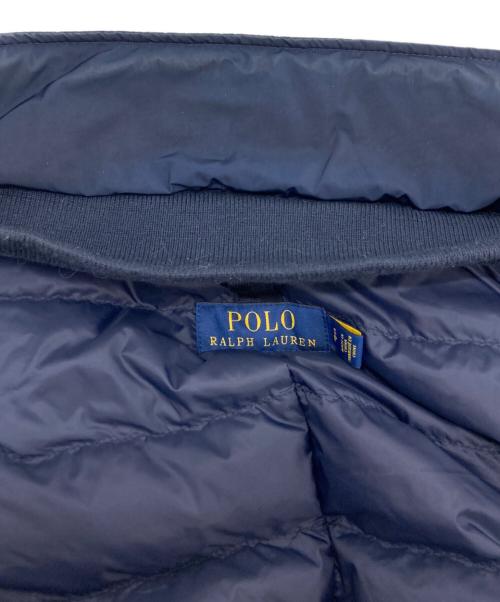 POLO RALPH LAUREN（ポロ・ラルフローレン）POLO RALPH LAUREN (ポロ・ラルフローレン) M-65ダウンジャケット ネイビー サイズ:Sの古着・服飾アイテム