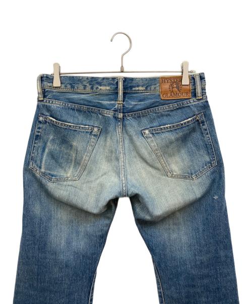 Hysteric Glamour（ヒステリックグラマー）Hysteric Glamour (ヒステリックグラマー) SP加工 小窓リメイク デニムパンツ インディゴ サイズ:30の古着・服飾アイテム