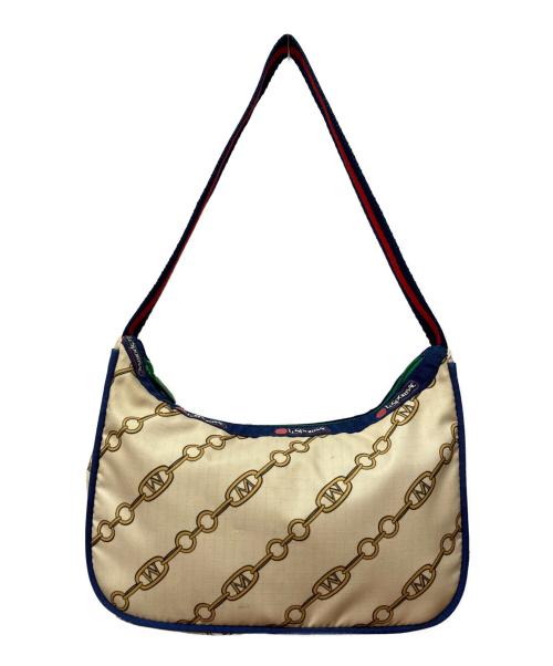 LeSportsac（レスポートサック）LeSportsac (レスポートサック) MUVEIL (ミュベール) PETIT HOBO Mチェーン アイボリーの古着・服飾アイテム