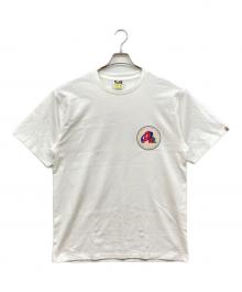 A BATHING APE（アベイシングエイプ）の古着「プリントTシャツ」｜ホワイト