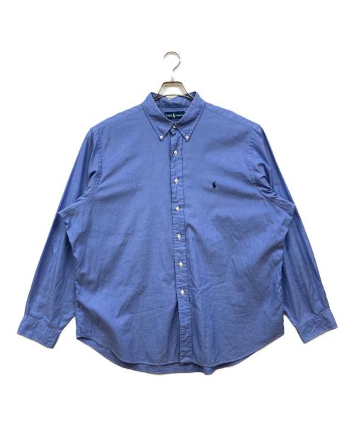 RALPH LAUREN（ラルフローレン）RALPH LAUREN (ラルフローレン) ボタンダウンシャツ ブルー サイズ:18の古着・服飾アイテム