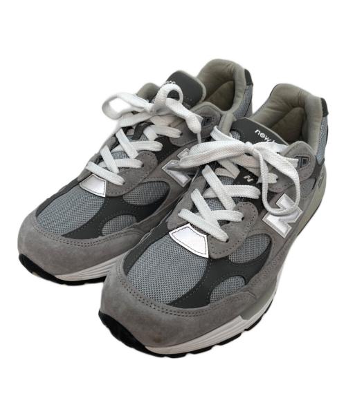 NEW BALANCE（ニューバランス）NEW BALANCE (ニューバランス) 992ローカットスニーカー グレー サイズ:28の古着・服飾アイテム
