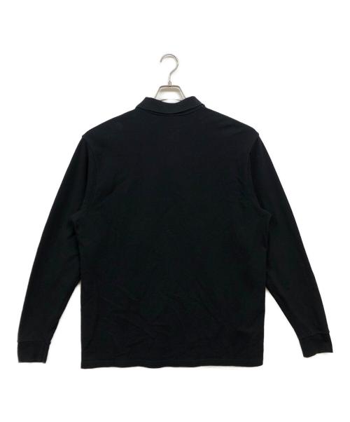 ELACIO（エラシオ）ELACIO (エラシオ) 鹿の子ポロシャツ ブラック サイズ:6の古着・服飾アイテム