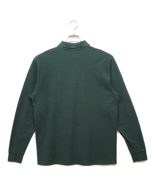 ELACIO（エラシオ）elacio (エラシオ) 鹿の子ポロシャツ グリーン サイズ:5の古着・服飾アイテム