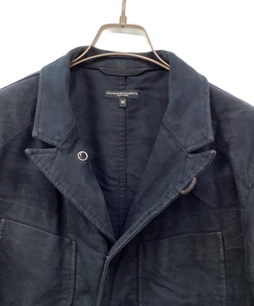 Engineered Garments（エンジニアド ガーメンツ）Engineered Garments (エンジニアド ガーメンツ) モールスキンジャケット ブラック サイズ:Mの古着・服飾アイテム