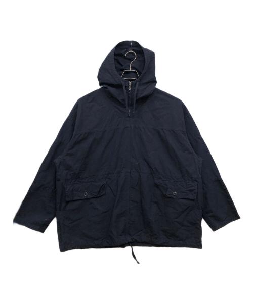 Caledoor（カレドアー）Caledoor (カレドアー) WEATHER CLOTH HOODED SMOCK ネイビー サイズ:Lの古着・服飾アイテム