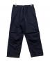 Caledoor（カレドアー）の古着「Linen Typewriter Combat Trousers」｜ネイビー