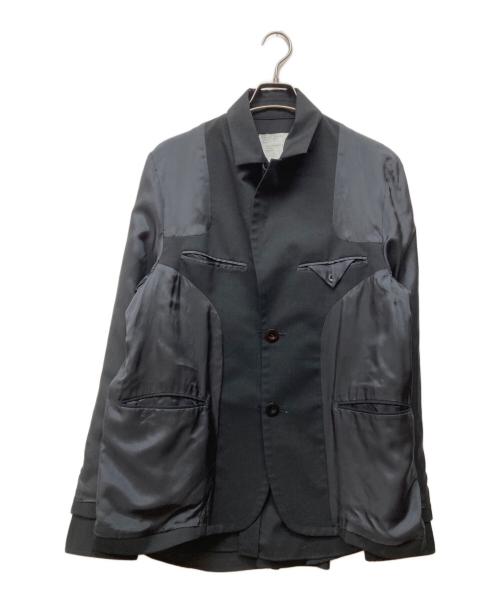 sacai（サカイ）sacai (サカイ) SUITING JACKET ブラック サイズ:２の古着・服飾アイテム