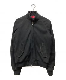 BARACUTA（バラクータ）の古着「ラムレザーG9ハリントンジャケット」｜ブラック
