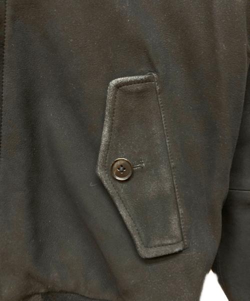 BARACUTA（バラクータ）BARACUTA (バラクータ) ラムレザーG9ハリントンジャケット ブラック サイズ:38の古着・服飾アイテム