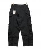 PARANOIDパラノイド）の古着「Gather Pants」｜ブラック