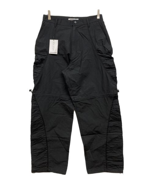 PARANOID（パラノイド）PARANOID (パラノイド) Gather Pants ブラック サイズ:Mの古着・服飾アイテム
