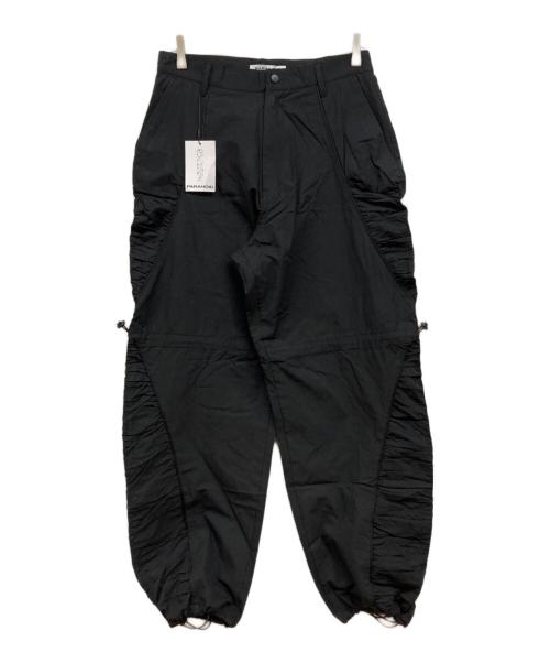 PARANOID（パラノイド）PARANOID (パラノイド) Gather Pants ブラック サイズ:Mの古着・服飾アイテム