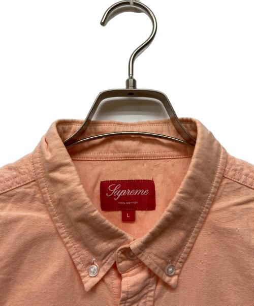 SUPREME（シュプリーム）Supreme (シュプリーム) ボタンダウンシャツ オレンジ サイズ:Lの古着・服飾アイテム