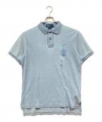 POLO RALPH LAURENポロ・ラルフローレン）の古着「ポロシャツ」｜スカイブルー
