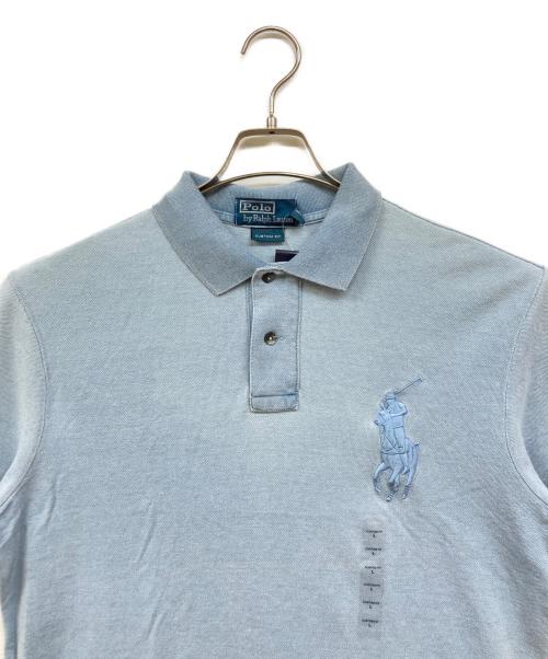 POLO RALPH LAUREN（ポロ・ラルフローレン）POLO RALPH LAUREN (ポロ・ラルフローレン) ポロシャツ スカイブルー サイズ:Lの古着・服飾アイテム