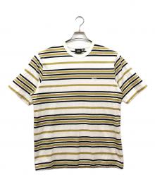 stussy（ステューシー）の古着「Alton Stripe Crew」｜ホワイト