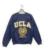 Hanesヘインズ）の古着「80s UCLAプリントラグランスウェット」｜ネイビー