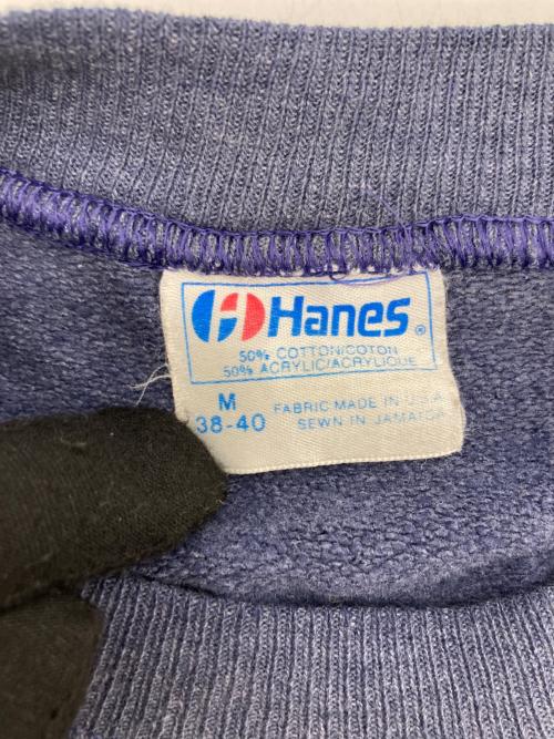 Hanes（ヘインズ）Hanes (ヘインズ) 80s UCLAプリントラグランスウェット ネイビー サイズ:Mの古着・服飾アイテム