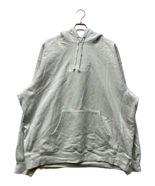 SUPREME（シュプリーム）Supreme (シュプリーム) ボックスロゴスウェットパーカー ミント サイズ:XXLの古着・服飾アイテム
