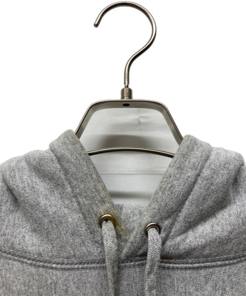 SUPREME（シュプリーム）Supreme (シュプリーム) Cross Box Logo Hooded Sweatshirt レッド×グレー サイズ:Mの古着・服飾アイテム