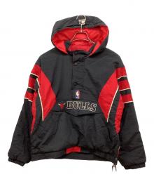 STARTER（スターター）の古着「BULLS アノラックパーカー」｜ブラック