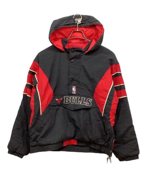 STARTER（スターター）STARTER (スターター) BULLS アノラックパーカー ブラック サイズ:XLの古着・服飾アイテム