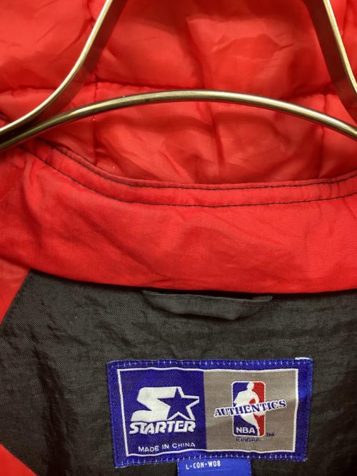 STARTER（スターター）STARTER (スターター) BULLS アノラックパーカー ブラック サイズ:XLの古着・服飾アイテム