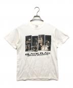 Hanesヘインズ）の古着「BLACK FLAG プリントTシャツ」｜ホワイト