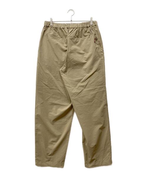 NANGA（ナンガ）NANGA (ナンガ) DOT AIR COMFY TUCK TAPERED PANTS ブラウン サイズ:Lの古着・服飾アイテム