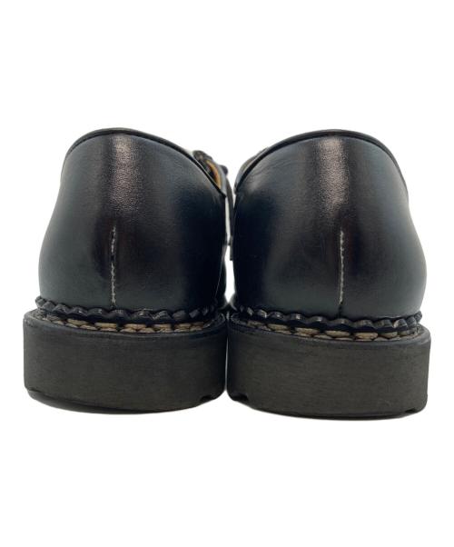 PARABOOT（パラブーツ）PARABOOT (パラブーツ) MICHAEL/MARCHE Ⅱ チロリアンシューズ ブラック サイズ:39 1/2の古着・服飾アイテム