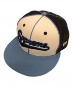 SUPREME×New Eraシュプリーム×ニューエラ）の古着「25ss Piping Script Logo New Era」｜ネイビー