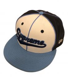 SUPREME×New Era（シュプリーム×ニューエラ）の古着「25ss Piping Script Logo New Era」｜ネイビー