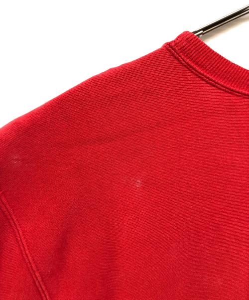 Champion REVERSE WEAVE（チャンピオン リバース ウィーブ）Champion REVERSE WEAVE (チャンピオン リバース ウィーブ) 90s 刺繍デザインスウェット レッド サイズ:XXLの古着・服飾アイテム