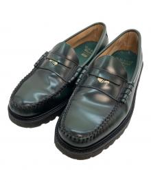 HUF×G.H.BASS（ハフ×ジーエイチバス）の古着「LARSON CHAMELEON LOAFER」｜グリーン