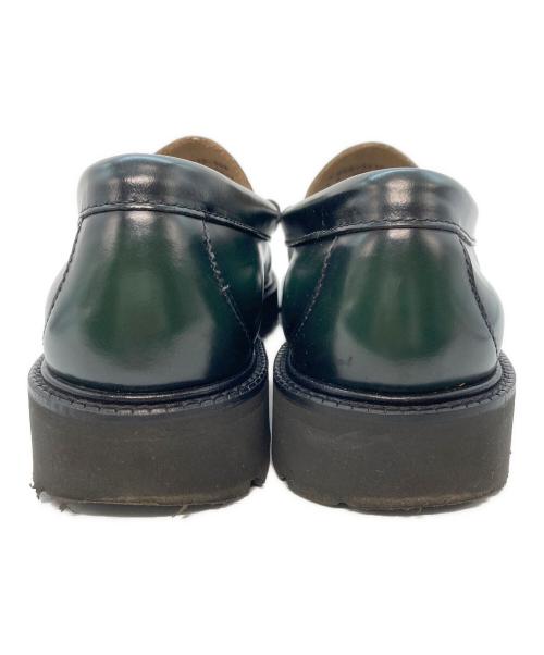 HUF（ハフ）HUF (ハフ) G.H.BASS (ジーエイチバス) LARSON CHAMELEON LOAFER グリーン サイズ:US9の古着・服飾アイテム