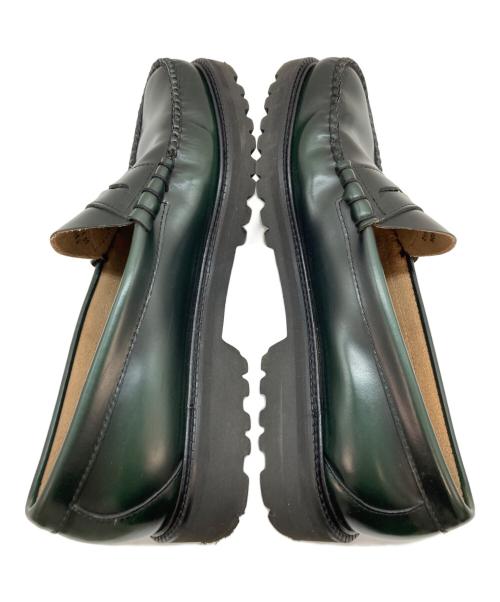 HUF（ハフ）HUF (ハフ) G.H.BASS (ジーエイチバス) LARSON CHAMELEON LOAFER グリーン サイズ:US9の古着・服飾アイテム