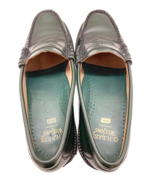 HUF（ハフ）HUF (ハフ) G.H.BASS (ジーエイチバス) LARSON CHAMELEON LOAFER グリーン サイズ:US9の古着・服飾アイテム
