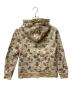 A BATHING APE (アベイシングエイプ) カモフラージュジップパーカー ブラウン サイズ:ＸＳ：10000円