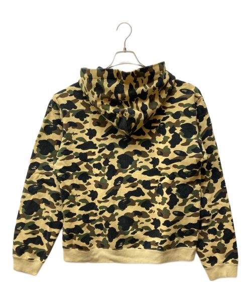 A BATHING APE（アベイシングエイプ）A BATHING APE (アベイシングエイプ) 1st Camo ジップパーカー ベージュ サイズ:Ｍの古着・服飾アイテム