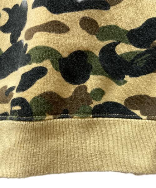 A BATHING APE（アベイシングエイプ）A BATHING APE (アベイシングエイプ) 1st Camo ジップパーカー ベージュ サイズ:Ｍの古着・服飾アイテム