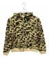 A BATHING APE（アベイシングエイプ）の古着「1st Camo ジップパーカー」｜ベージュ