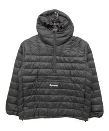 SUPREME（シュプリーム）の古着「24FW Micro Down Half Zip Hooded Pullover」｜ブラック