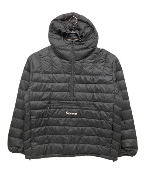 SUPREME（シュプリーム）Supreme (シュプリーム) 24FW Micro Down Half Zip Hooded Pullover ブラック サイズ:Mの古着・服飾アイテム