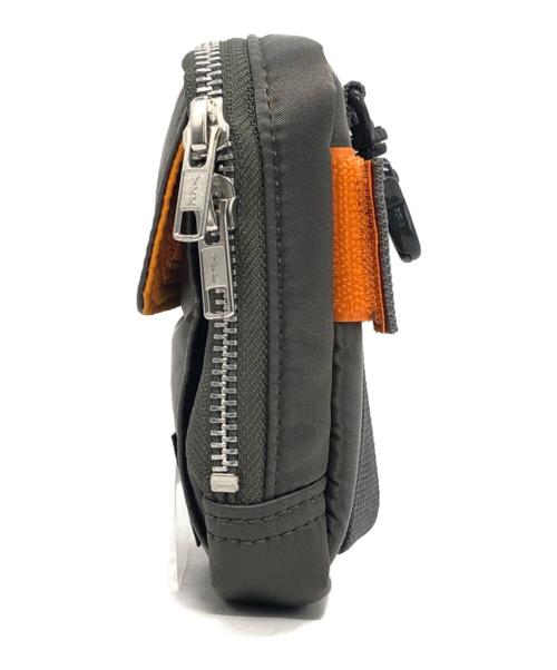 PORTER（ポーター）PORTER (ポーター) TANKER MINI POUCH オリーブの古着・服飾アイテム