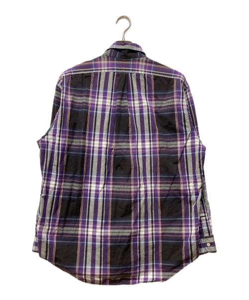 Ralph Lauren GOLF（ラルフローレン ゴルフ）Ralph Lauren GOLF (ラルフローレン ゴルフ) TILDEN チェックボタンダウンシャツ パープル サイズ:Lの古着・服飾アイテム