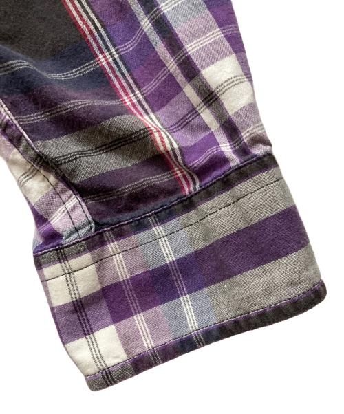 Ralph Lauren GOLF（ラルフローレン ゴルフ）Ralph Lauren GOLF (ラルフローレン ゴルフ) TILDEN チェックボタンダウンシャツ パープル サイズ:Lの古着・服飾アイテム