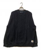 Carhartt WIPカーハート ワーク イン プログレス）の古着「Tridon Sweater」｜ブラック